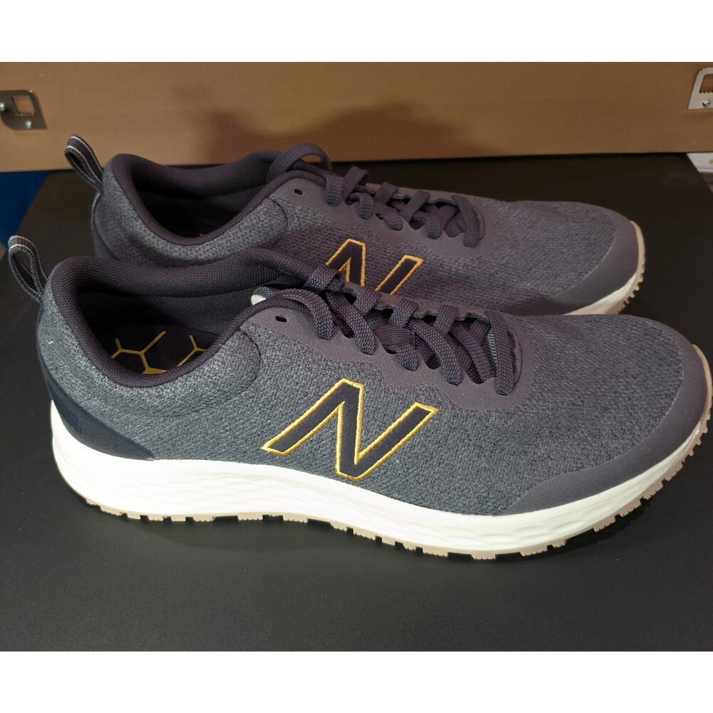 New Balance Fresh Foam Arishi v3 Shoes For Crews Slip Resistant Grey Men's 10.5 - Picture 2 of 10